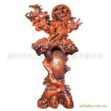 【供应继往开来牛,树脂工艺品,办公家居摆件(图)】价格,厂家,图片,塑料、树脂工艺品,深圳市天之娇水晶艺术品-